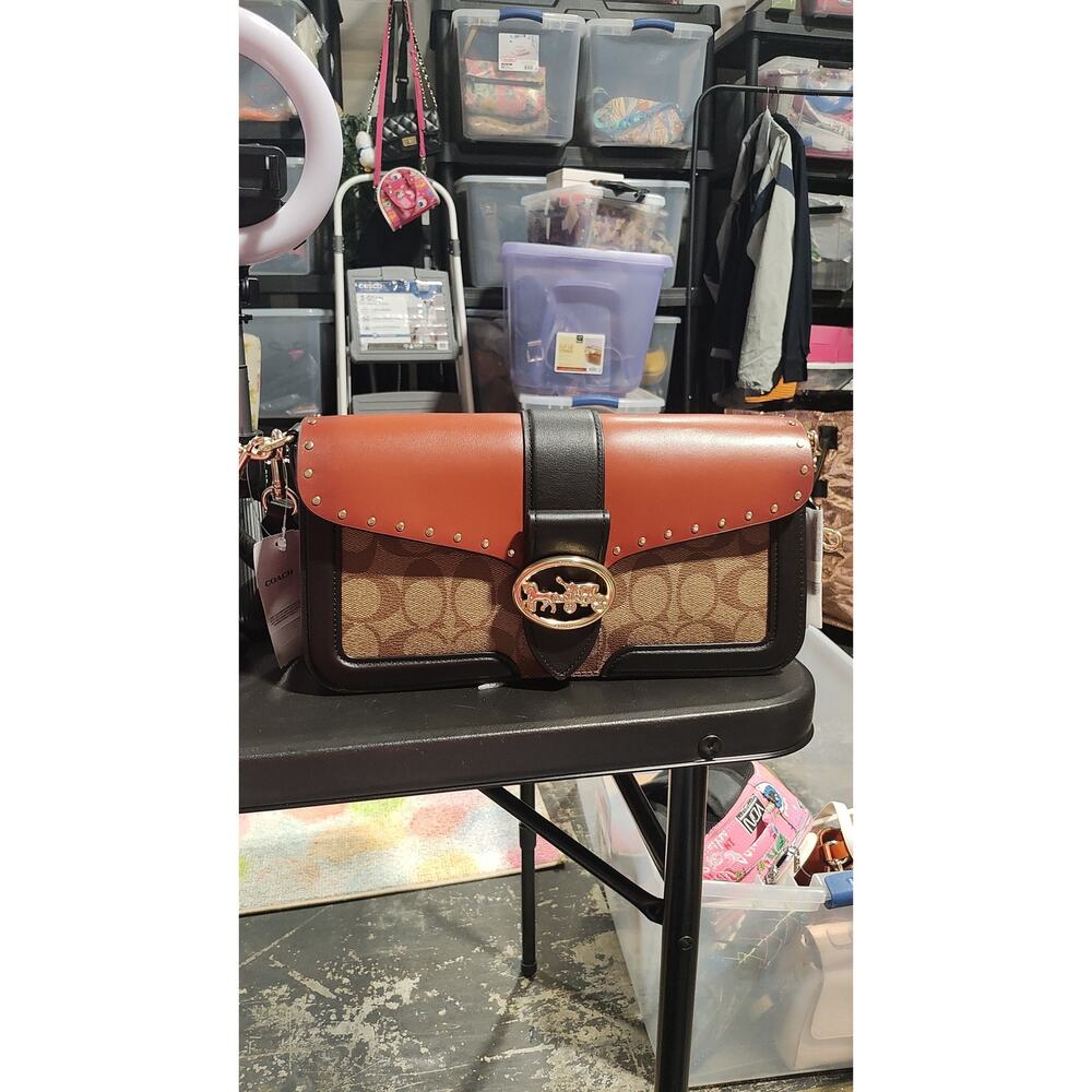 Coach Georgie Rivera Shoulder Crossbody Bag
